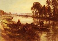 Lhermitte, Leon Augustin - By the Banks of the River